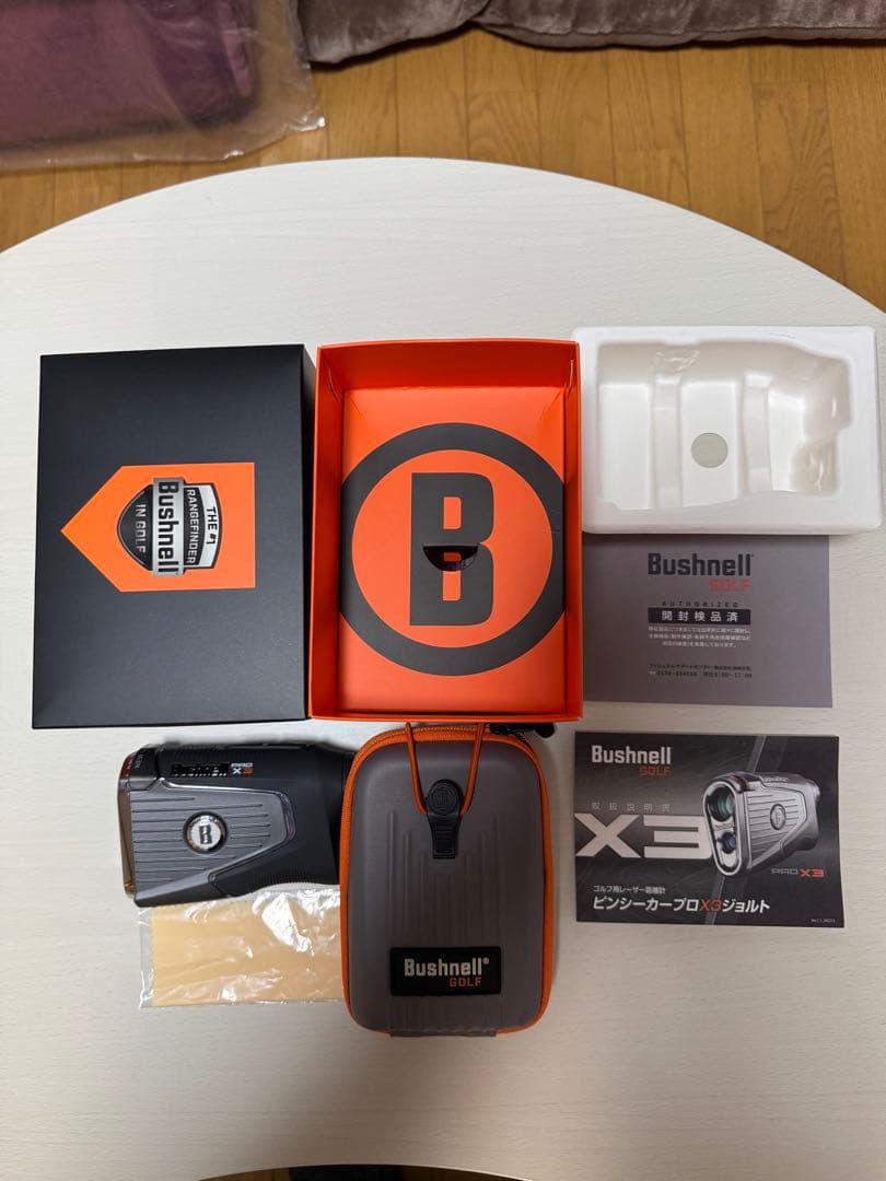 Bushnell ピンシーカー プロX3ジョルト(テーラーメード製ケース付)