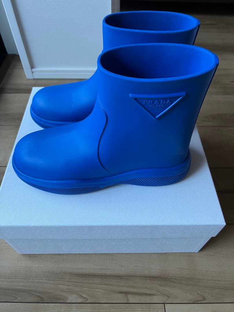 PRADA レインシューズ メンズ 42