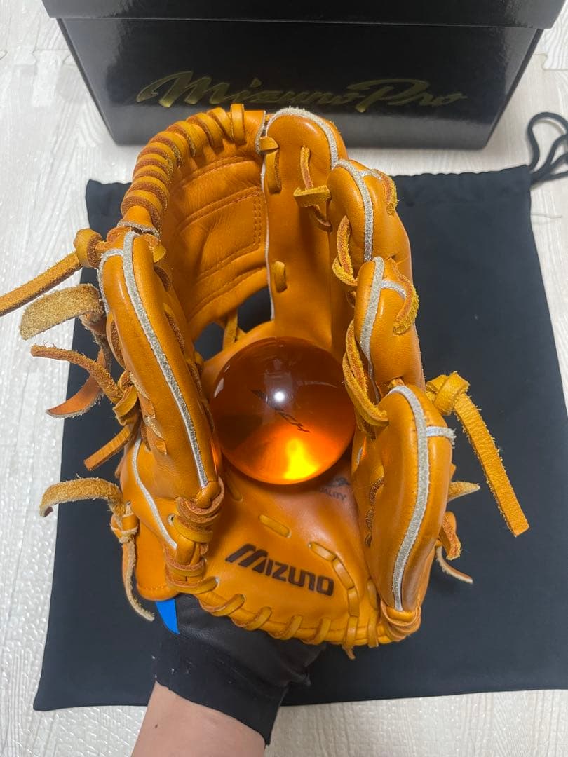 ※超激レア　ミズノ直営店約30個限定復刻ミズノプロビッグM荒木モデルグローブ