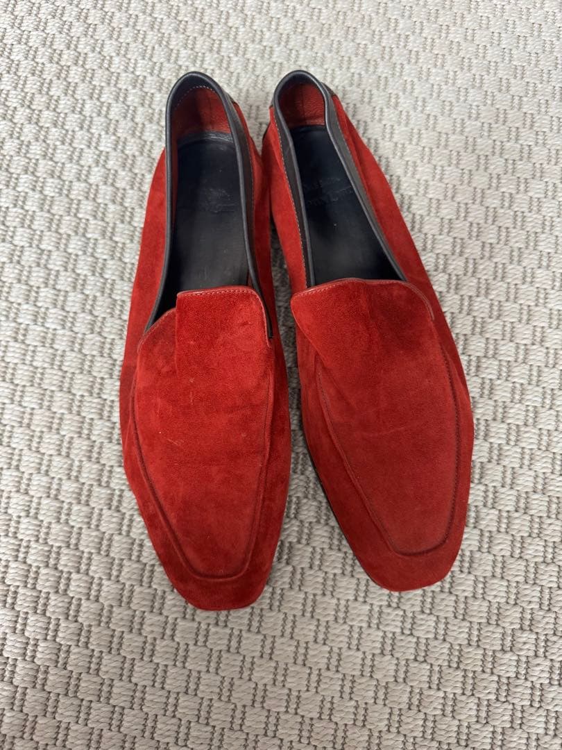 最終価格！コラボ品/ポールスミス & ジョンロブ レッドローファー☺︎