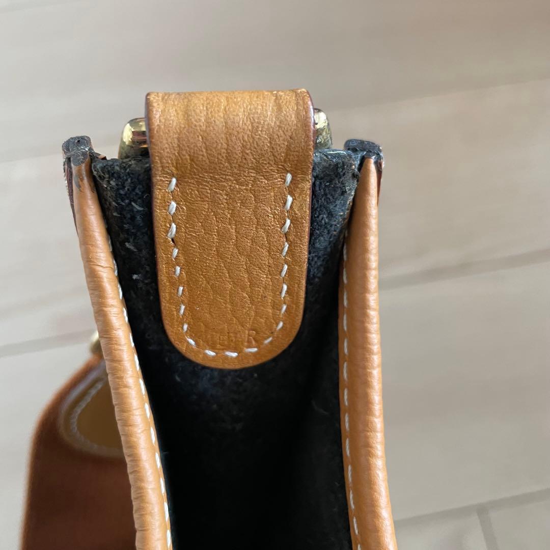 エルメス エヴリンGM 刻印あり 黒×ナチュラル バイカラー ゴールド金具