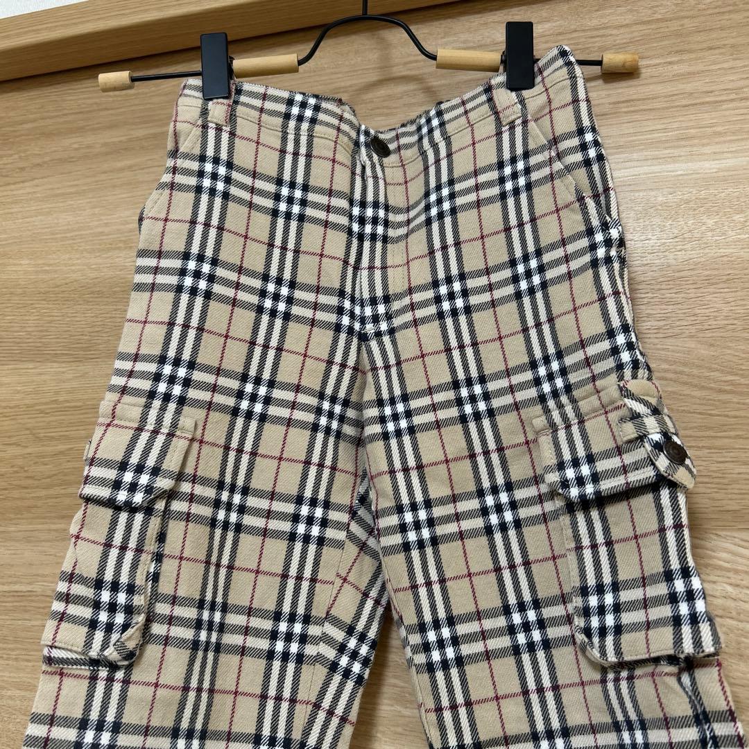 バーバリー　フォーマル　スーツ　セットアップ　120 ノバチェック　入学式