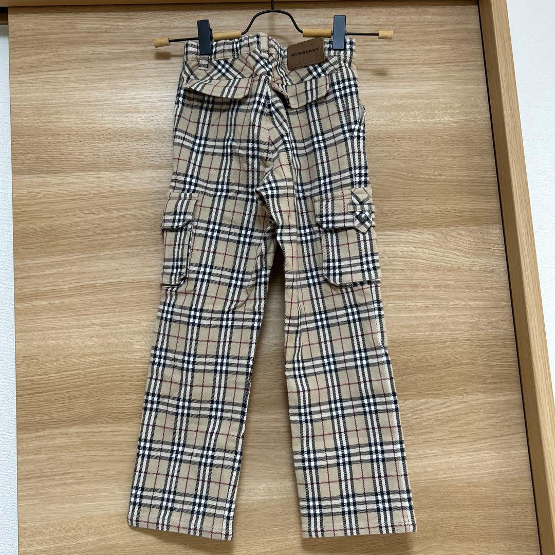 バーバリー　フォーマル　スーツ　セットアップ　120 ノバチェック　入学式