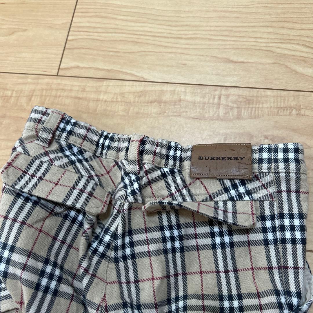 バーバリー　フォーマル　スーツ　セットアップ　120 ノバチェック　入学式