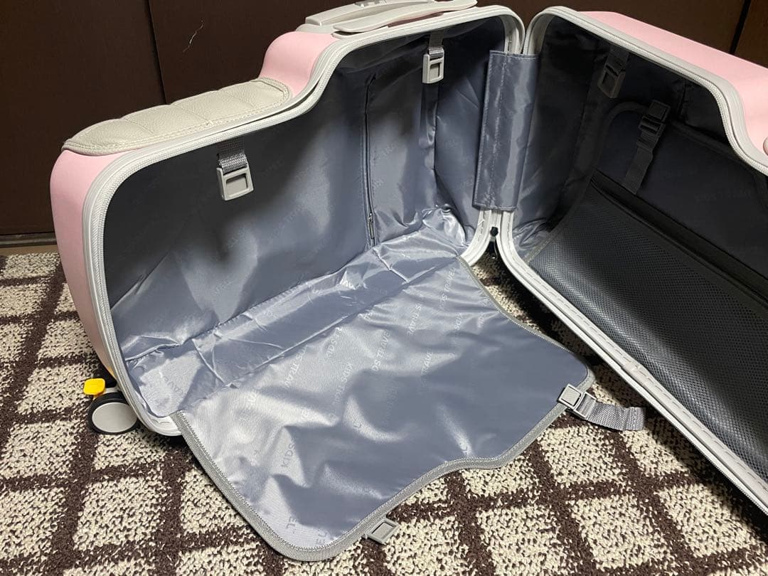 【機内持ち込み可】キッズトラベルmini スーツケース キャリーケース ピンク