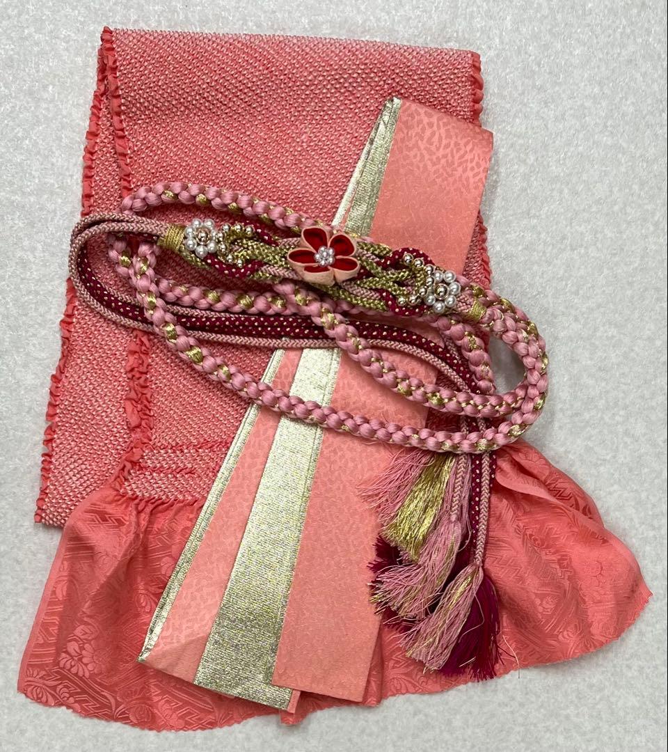 振り袖　フルセット　長襦袢　金彩加工　刺繍入り　銀通し　成人式　ブランド　742