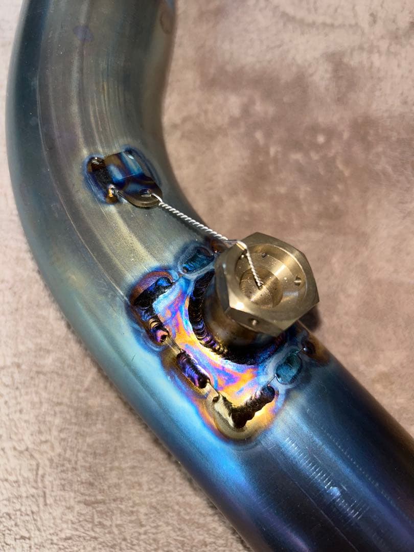 アクラポビッチ　R1 2015用コレクターパイプクランプ付