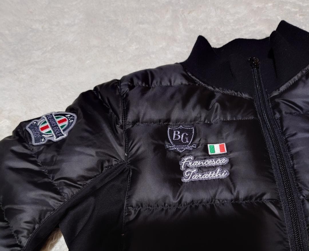 ビームスゴルフ ダウンジャケット 黒 S レディース 超美品