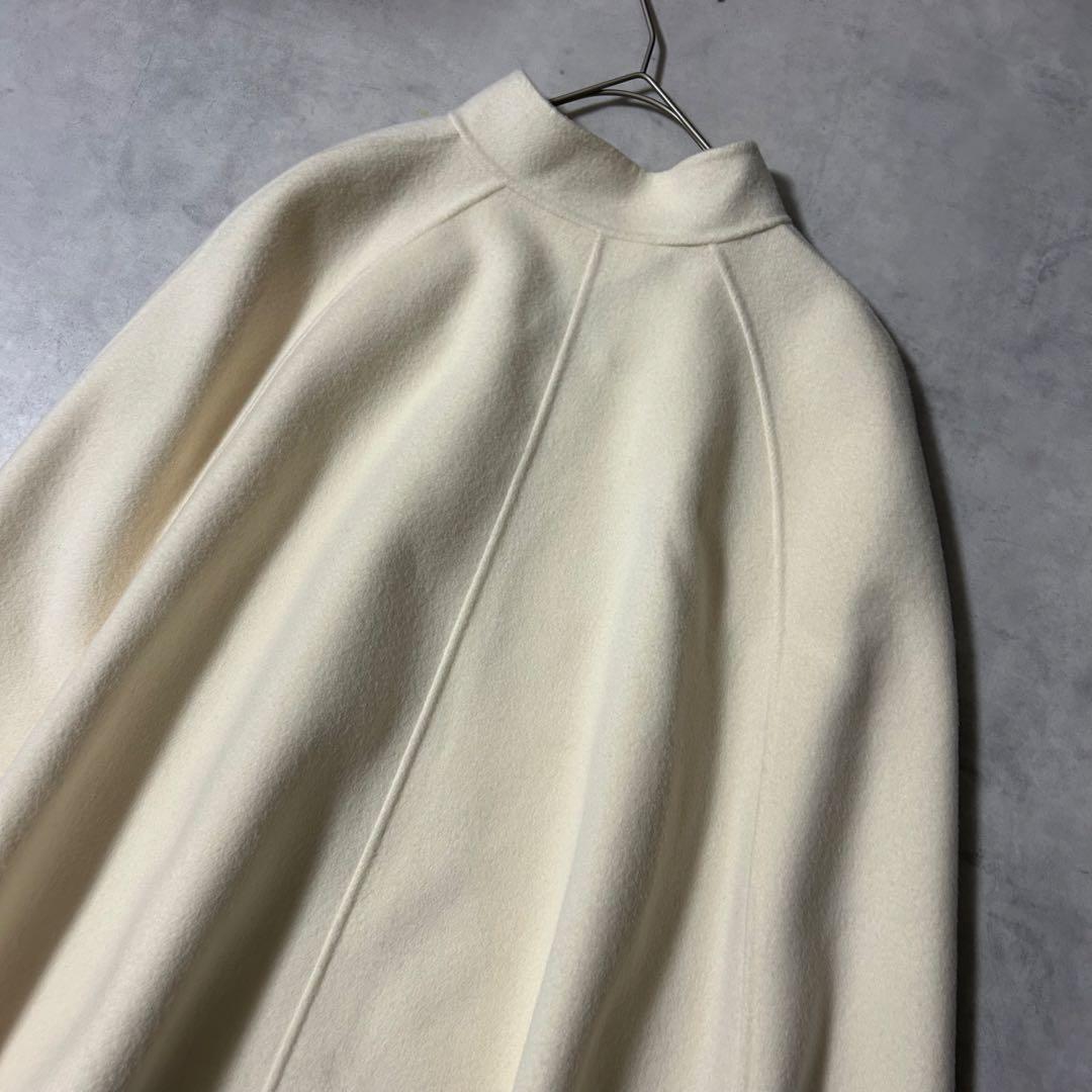 かばてぃ様 アナイ 23AW シャルムビーバーミドルケープコート ベルト