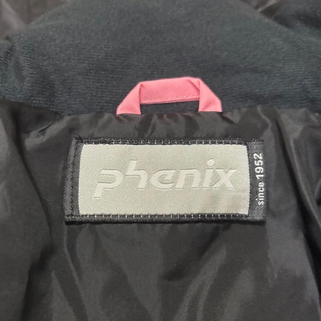 極美品　2023 フェニックス 140 150 スキーウェア ピンク 黒