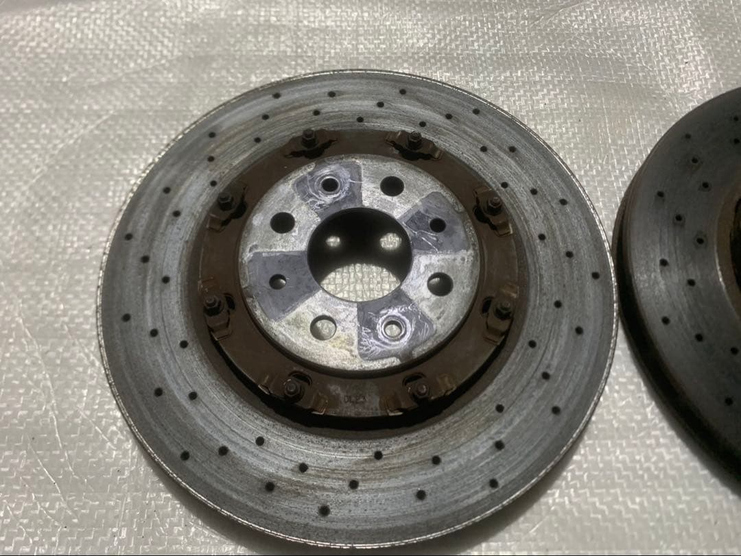 アバルト　500 595 ブレンボキャリパー　フローティングローター　レッド