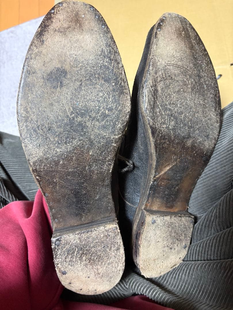 a1923 a diciannoveventitre ダービーシューズ　スエード