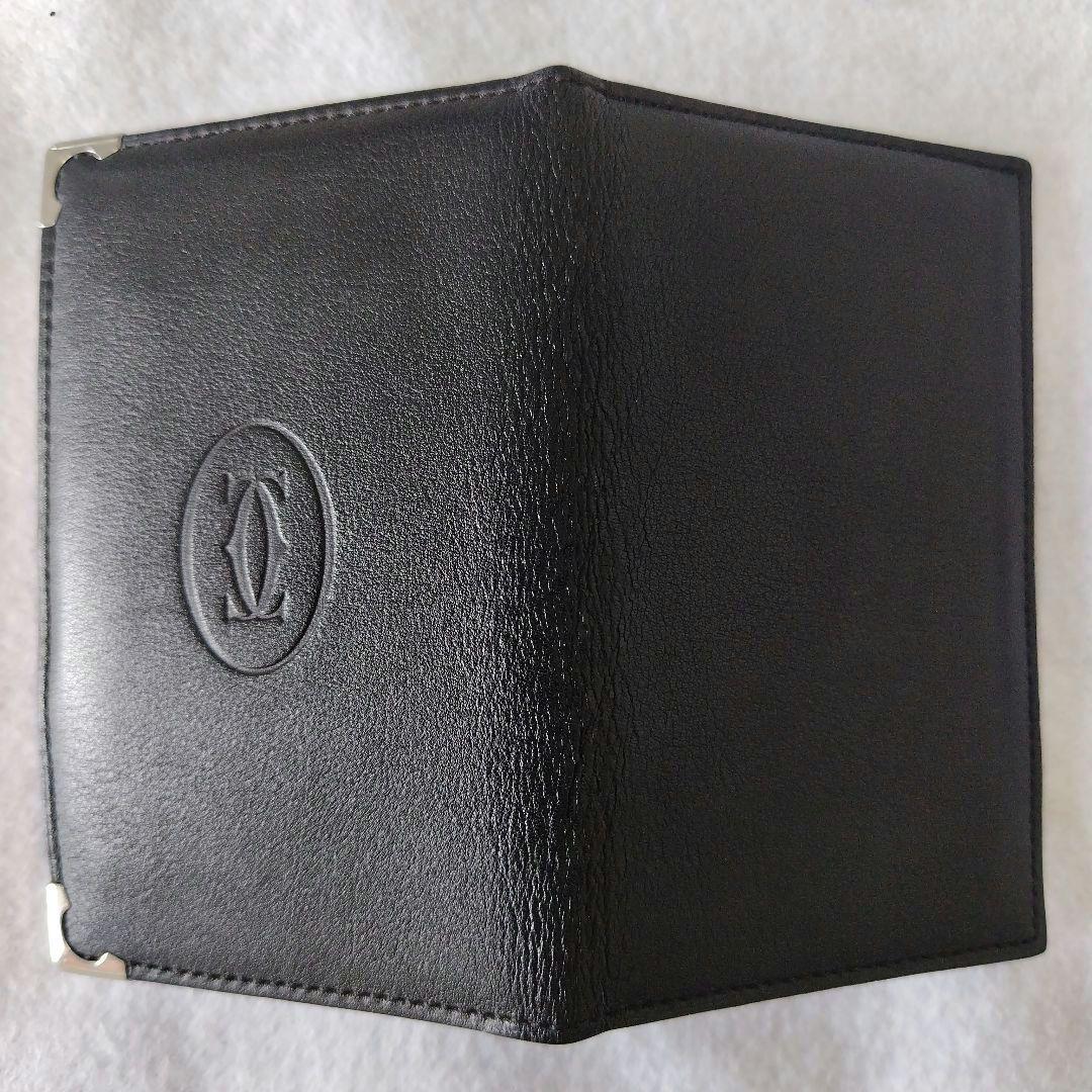 Cartier マストドゥ ブラックレザー カードケース 付属品各種あり