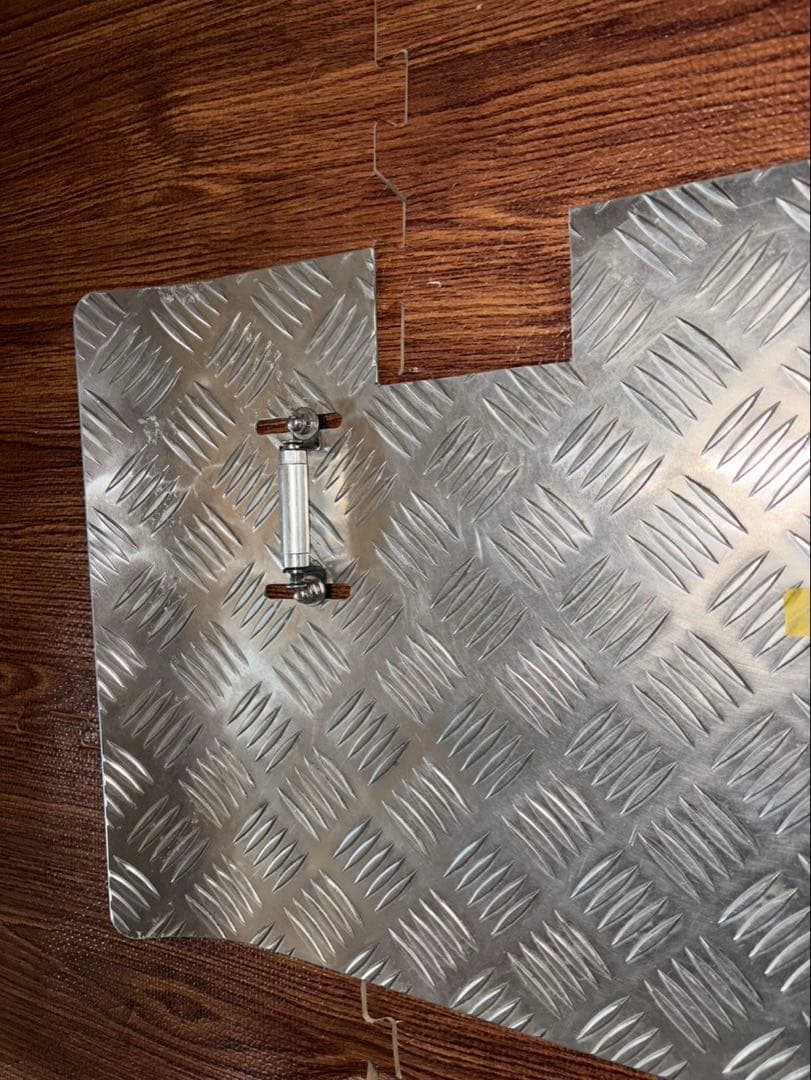 NA6 NA8ユーノスロードスター アルミフロアパネル 運転席+助手席セット