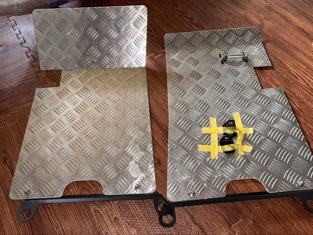 NA6 NA8ユーノスロードスター アルミフロアパネル 運転席+助手席セット