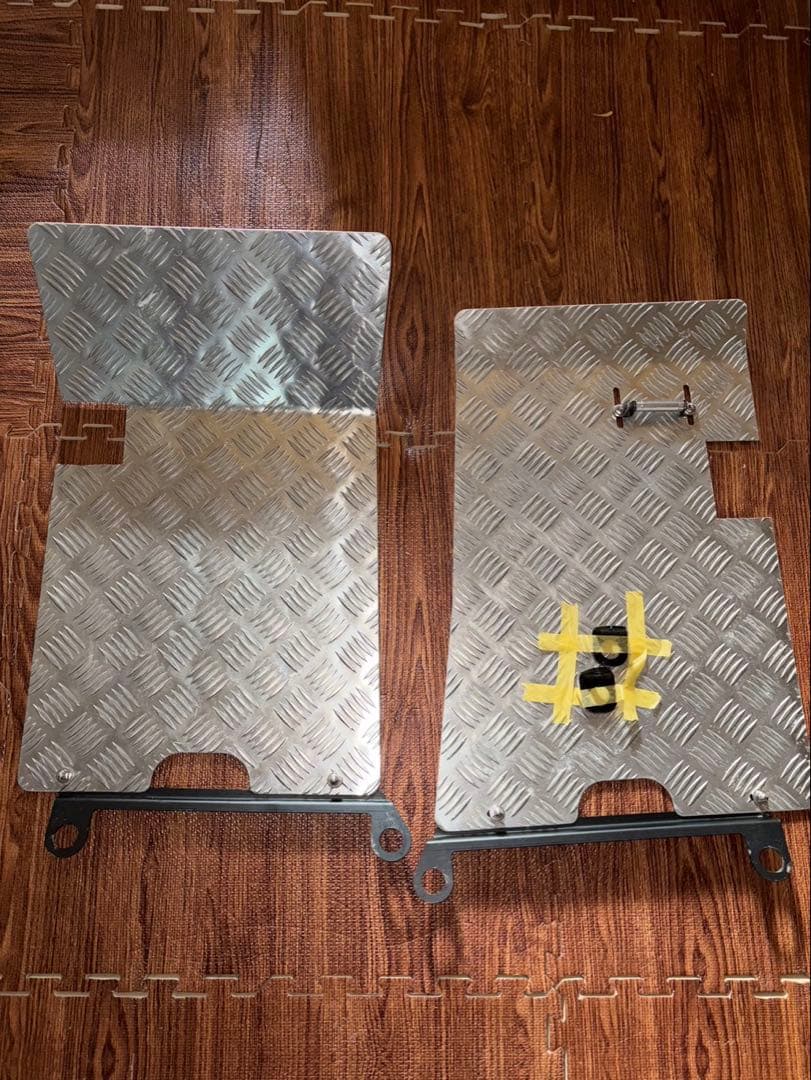 NA6 NA8ユーノスロードスター アルミフロアパネル 運転席+助手席セット