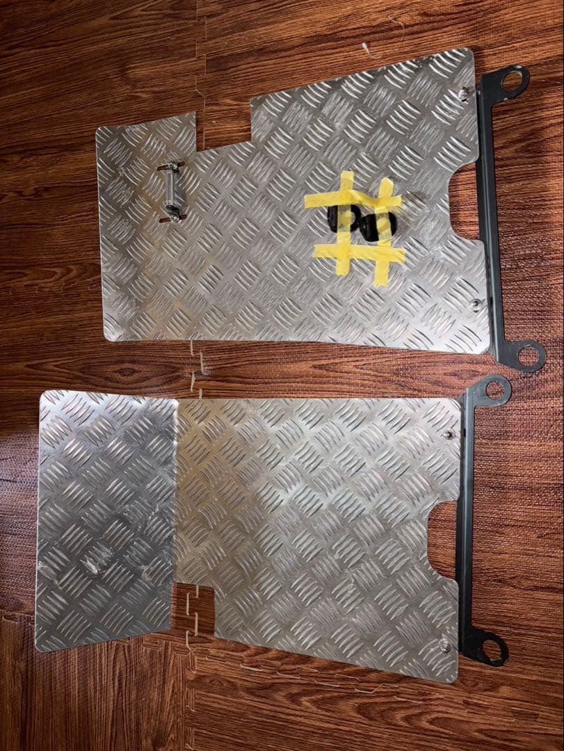 NA6 NA8ユーノスロードスター アルミフロアパネル 運転席+助手席セット