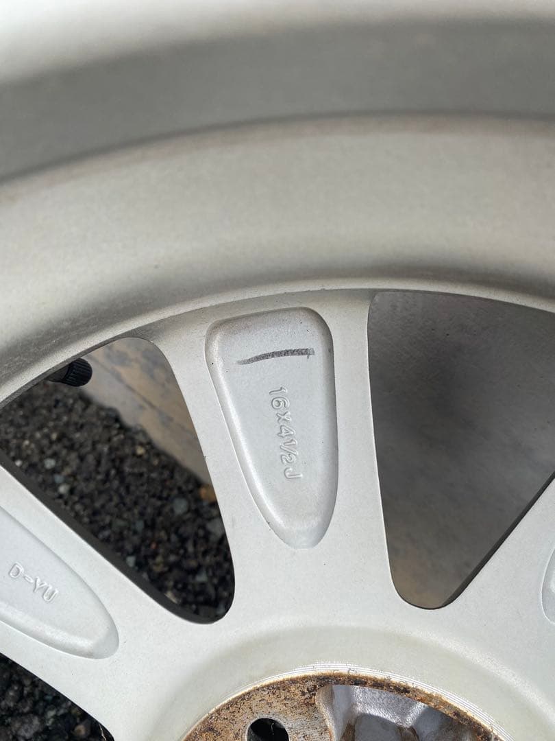 16インチ ホイール ガンメタ塗装