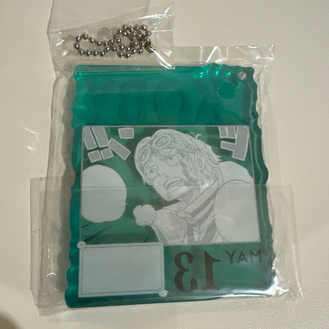 最安値 ワンピースベースショップくじアクリルブロックチャームコビー