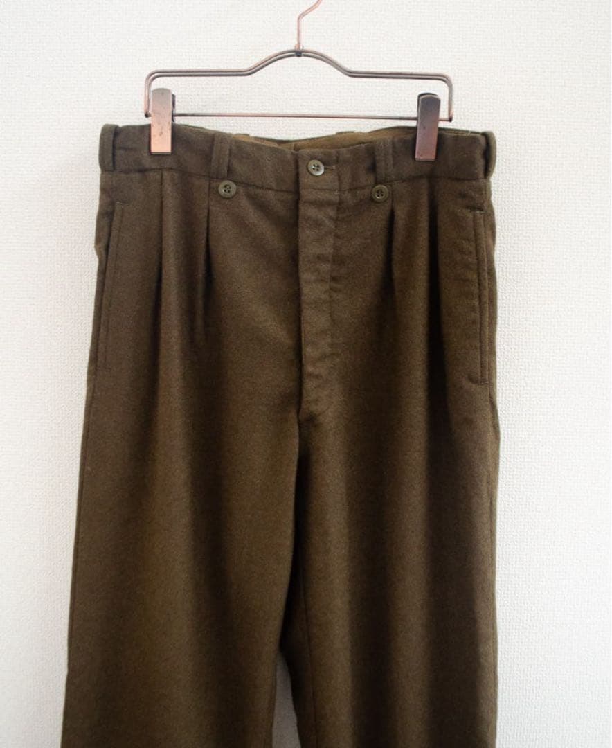 50s 60s フランス軍　M52 ウールパンツ　デットストック ミリタリー