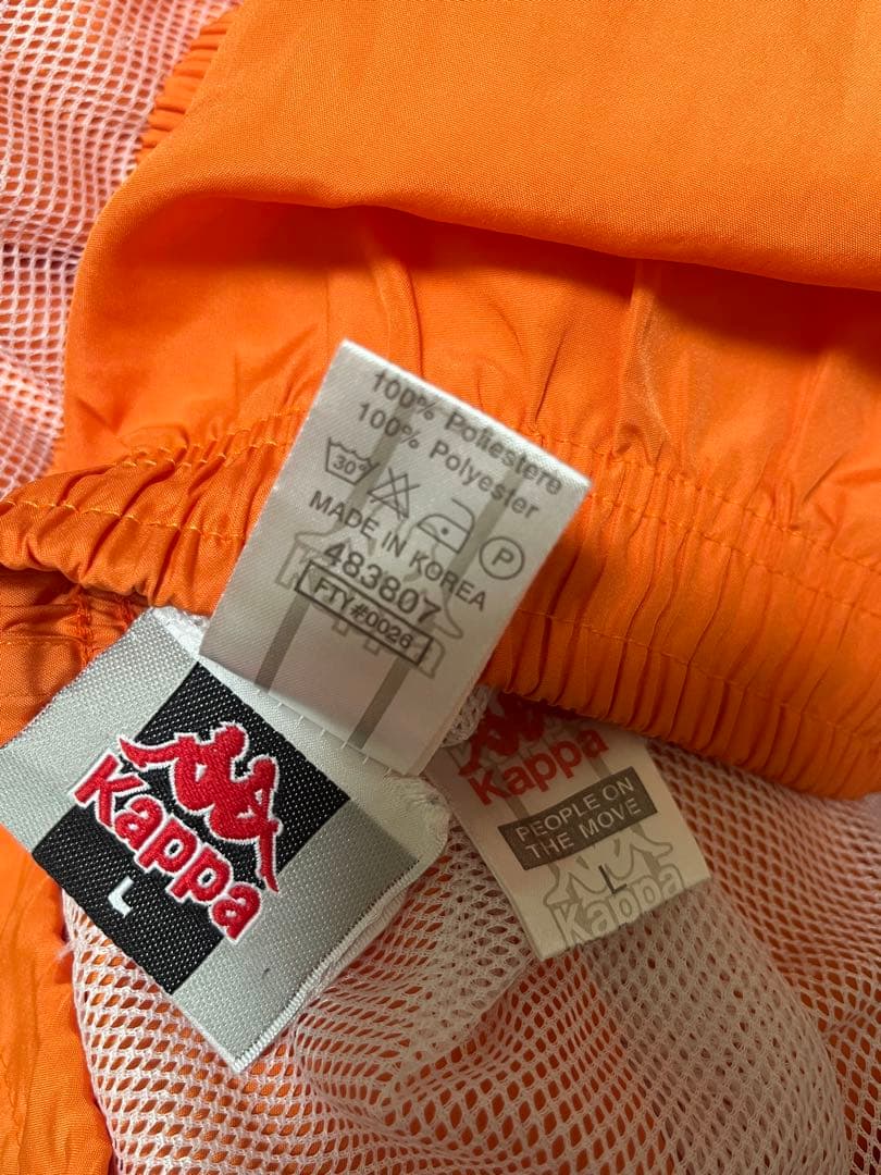 kappa 90年代　ナイロンジャージ　セットアップ