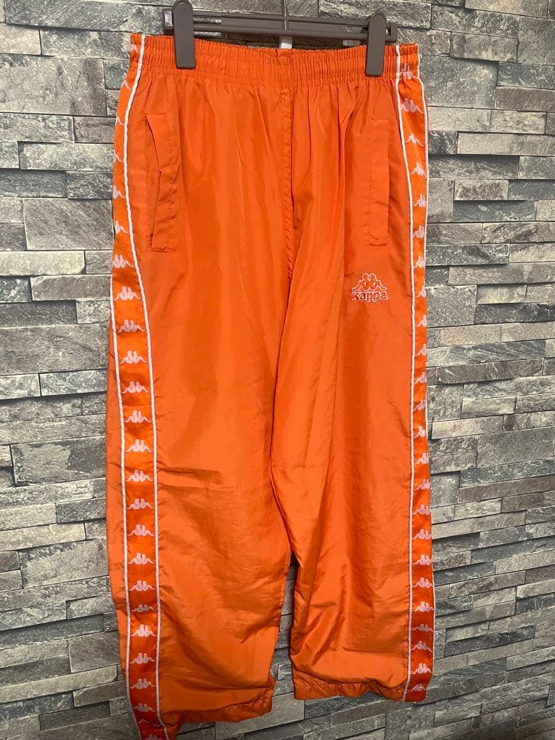 kappa 90年代　ナイロンジャージ　セットアップ