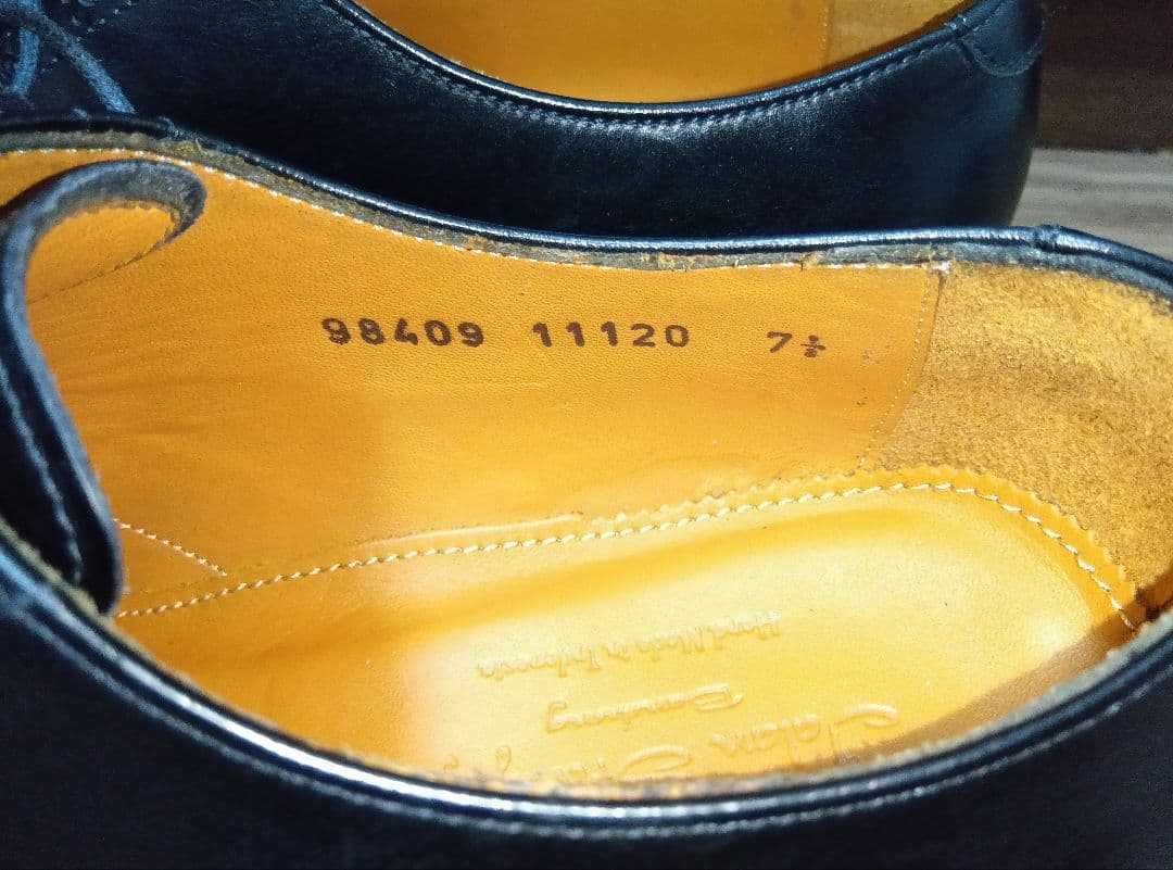 【未使用】ジャランスリワヤ　98409　UK7.5　ブラック　ダイナイトソール