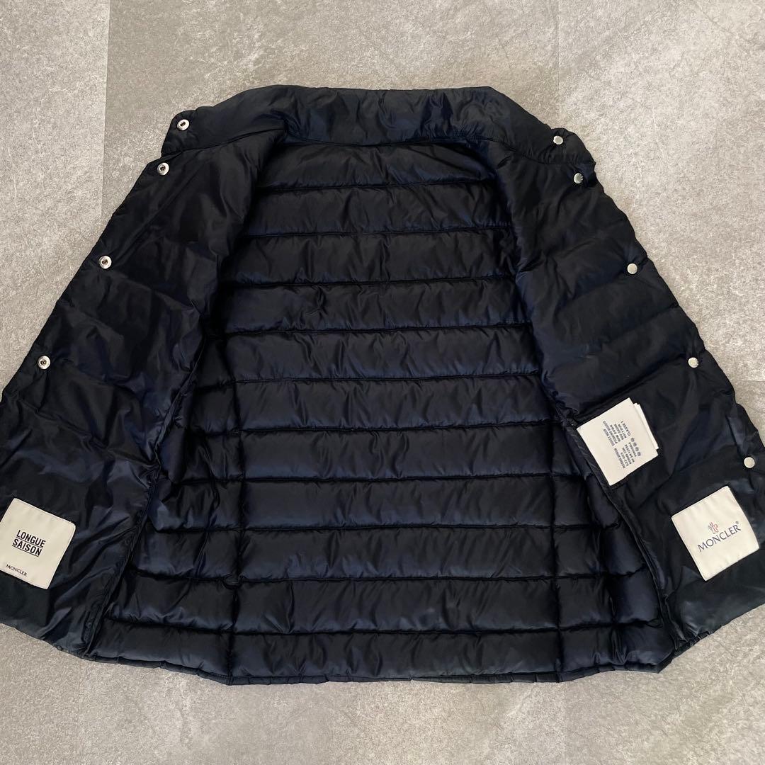 モンクレール　LIANE ダウンベスト　ダークネイビー　レディース　0