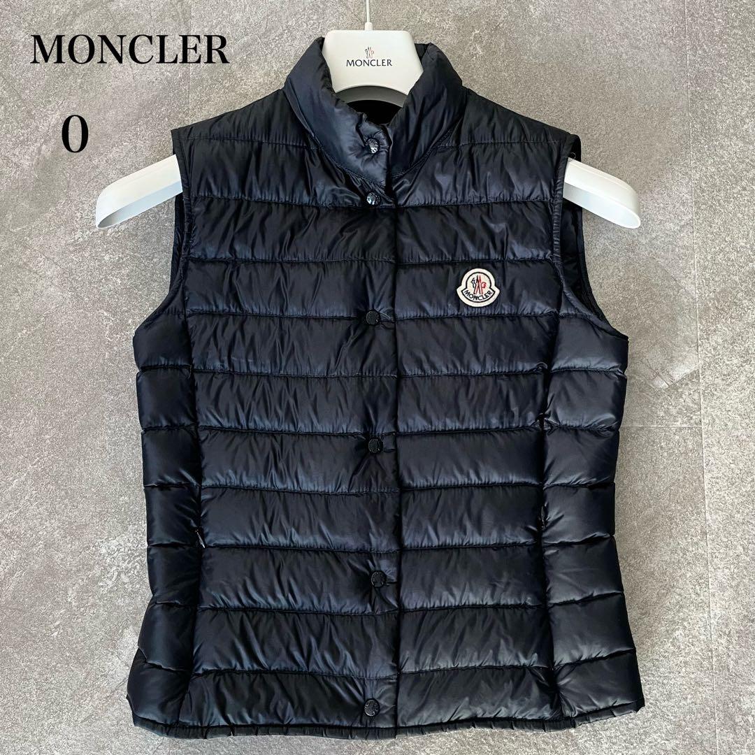 モンクレール　LIANE ダウンベスト　ダークネイビー　レディース　0