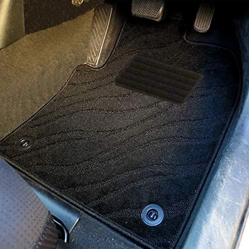 アクア　NHP10　後期　フロアマット　ウェーブブラック　日本製