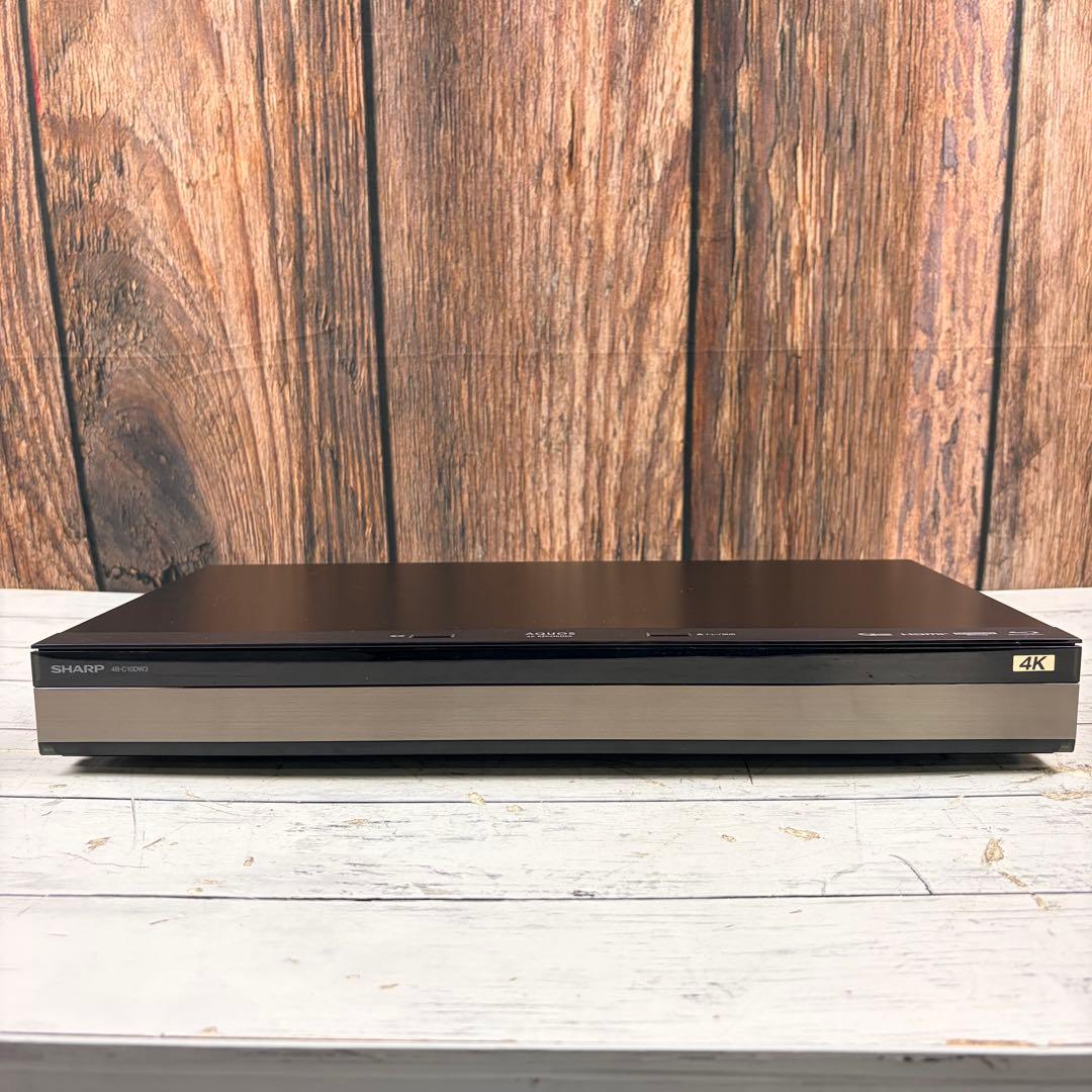 SHARP AQUOS 4Kレコーダー 4B-C10DW3 23年製 ブルーレイ