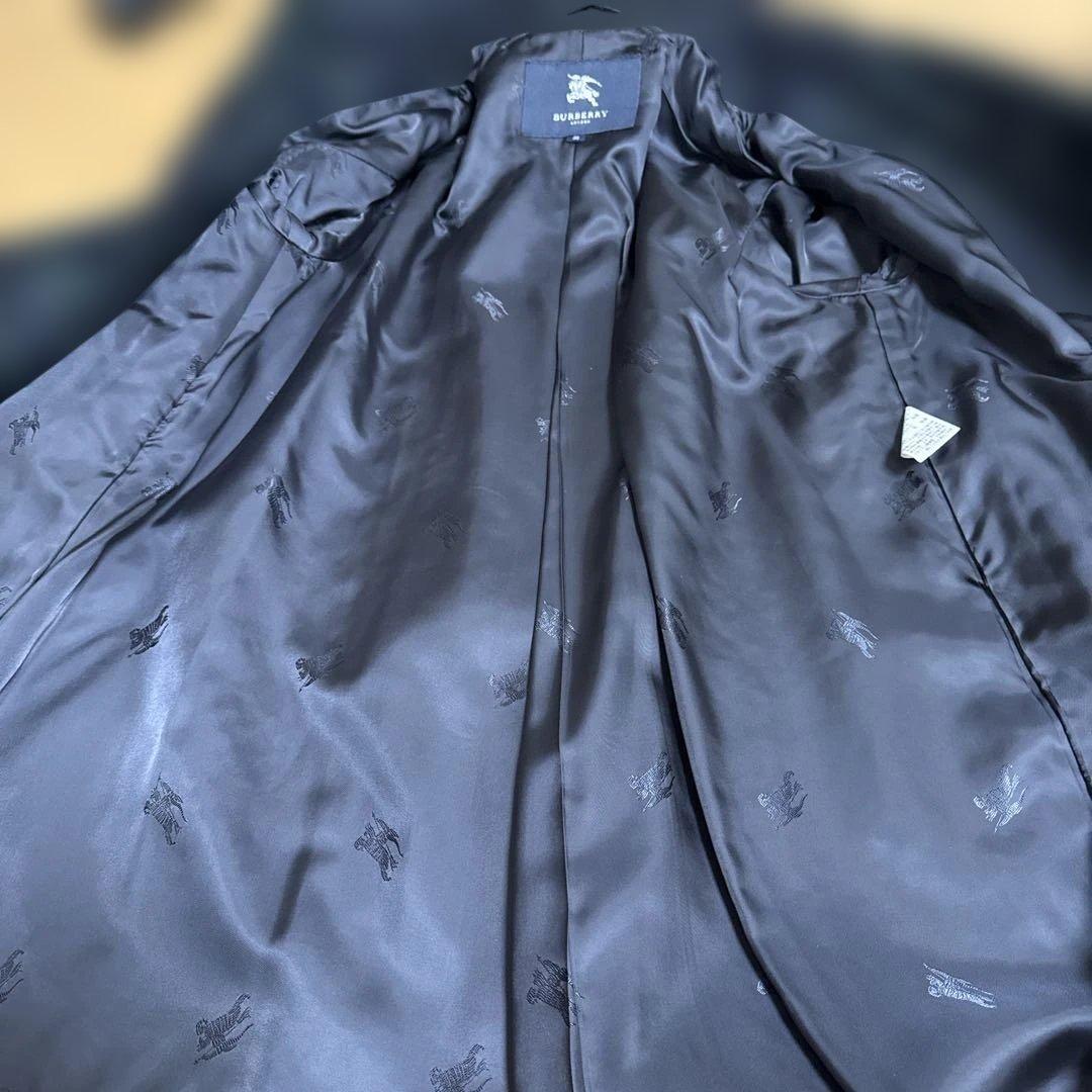 BURBERRY ウール混合 ダブルブレスト ピーコート サイズ38