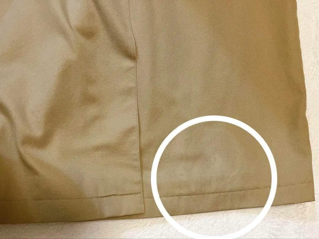 クリーニング済☆ Aquascutum ベルト付きトレンチコート　チェック柄