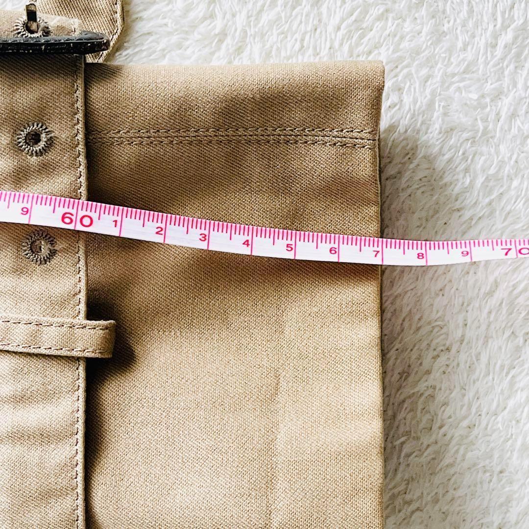 クリーニング済☆ Aquascutum ベルト付きトレンチコート　チェック柄