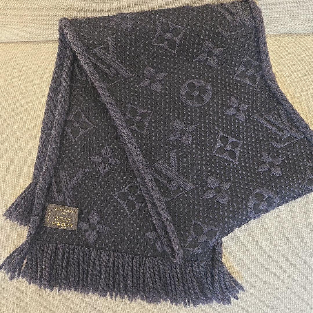 LOUIS VUITTON 413287 エシャルプ ロゴマニア マフラー