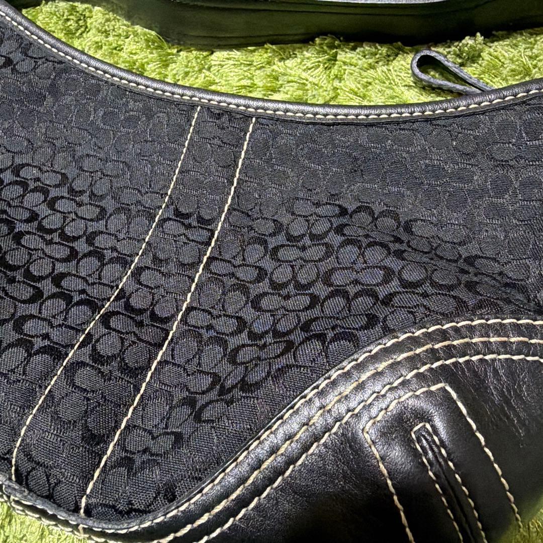 COACH（コーチ）★セミショルダーアクセサリーポーチ★ブラック