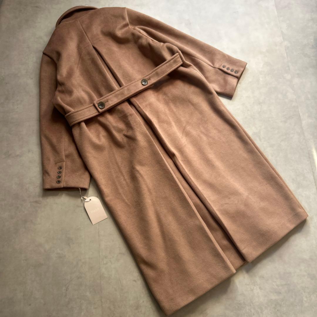 完売品　Darichダーリッチ　ダブルロングチェスターコート　キャメル