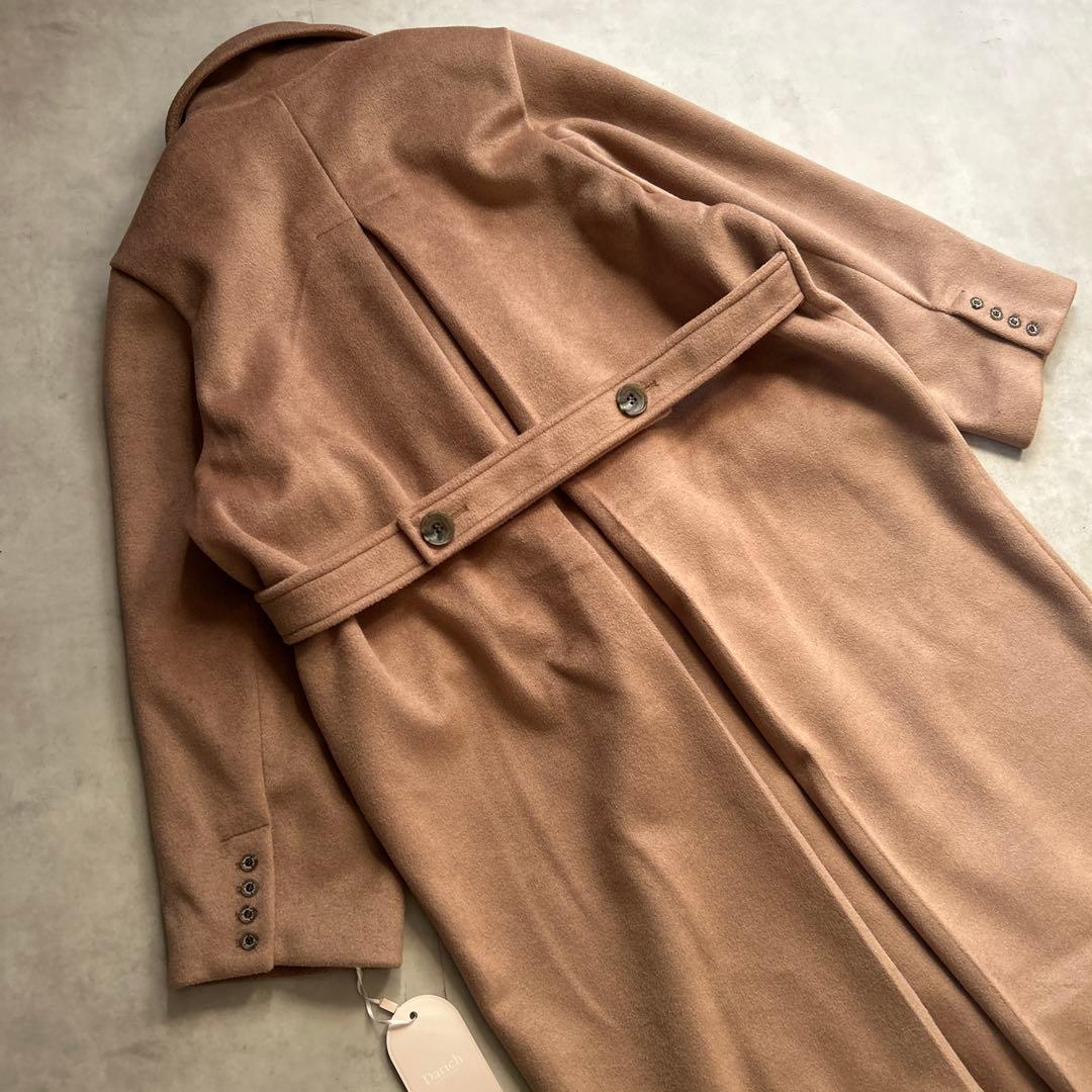 完売品　Darichダーリッチ　ダブルロングチェスターコート　キャメル