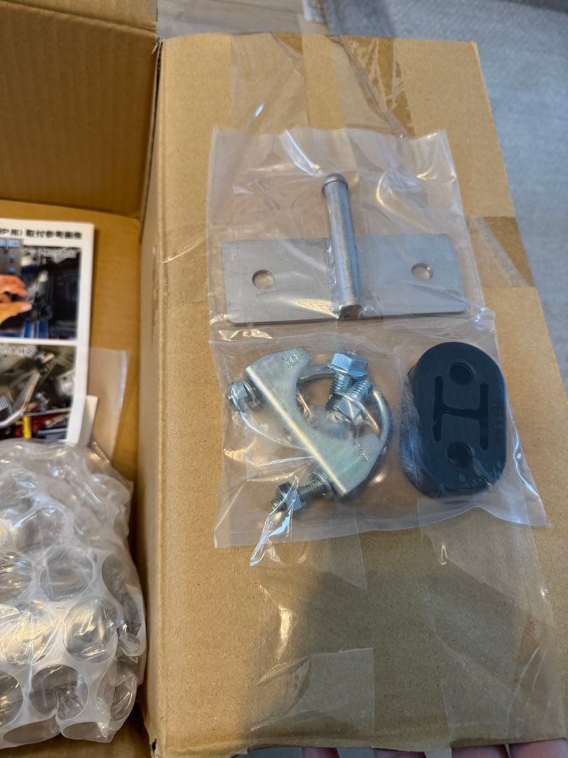 エブリイDA17 デュアルマフラーカッター　左出し　ターボ車用