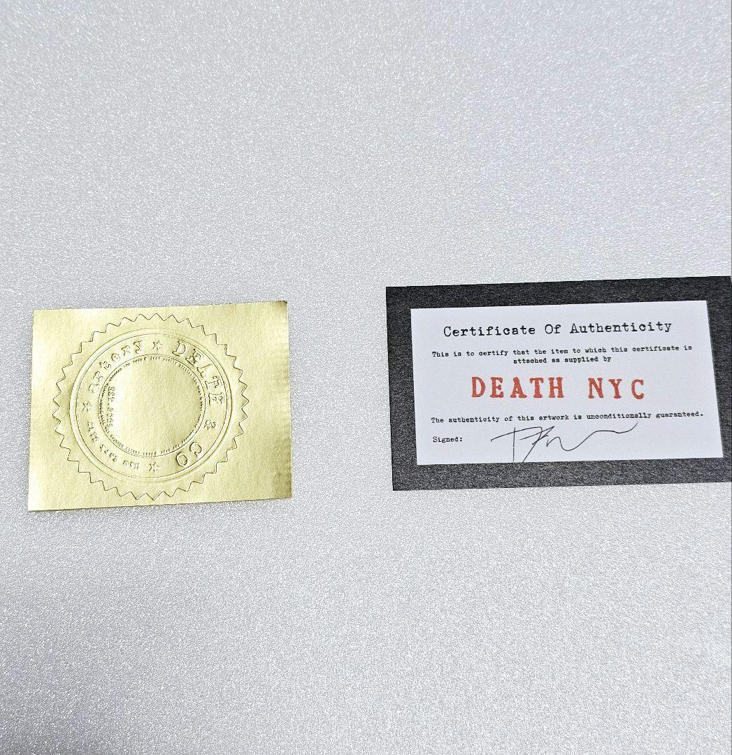 DEATH NYC 現代アート 世界限定100枚 ミッキー ミニー