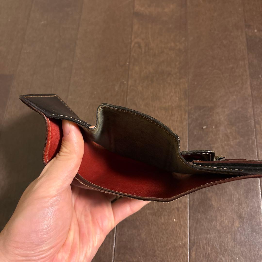 フラットヘッド 三つ折り財布