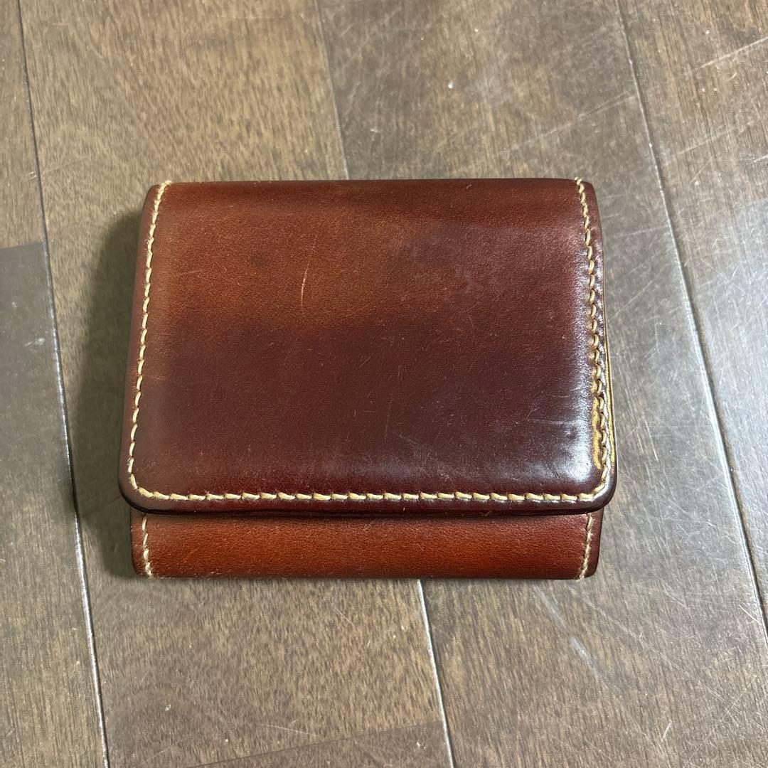 フラットヘッド 三つ折り財布