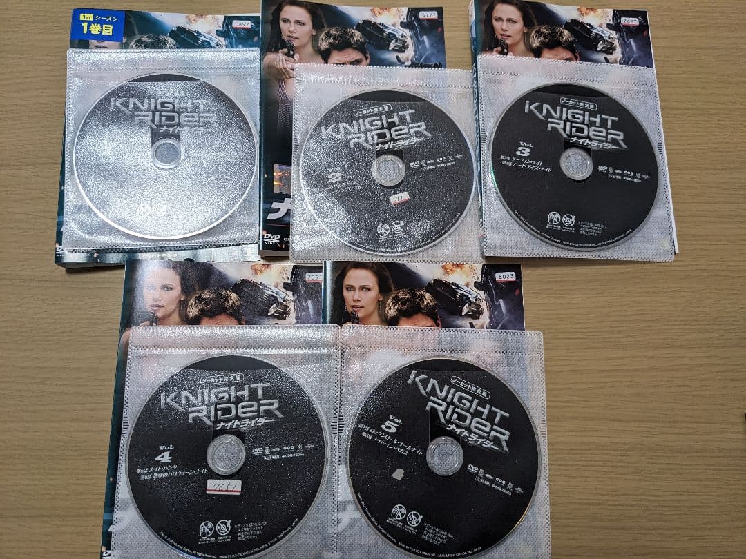 ナイトライダーNEXT DVD ノーカット完全版 全9巻セット レンタル落ち