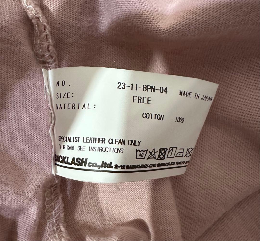 Ballet by BACKLASH製品染めカットソー/バックラッシュロンT