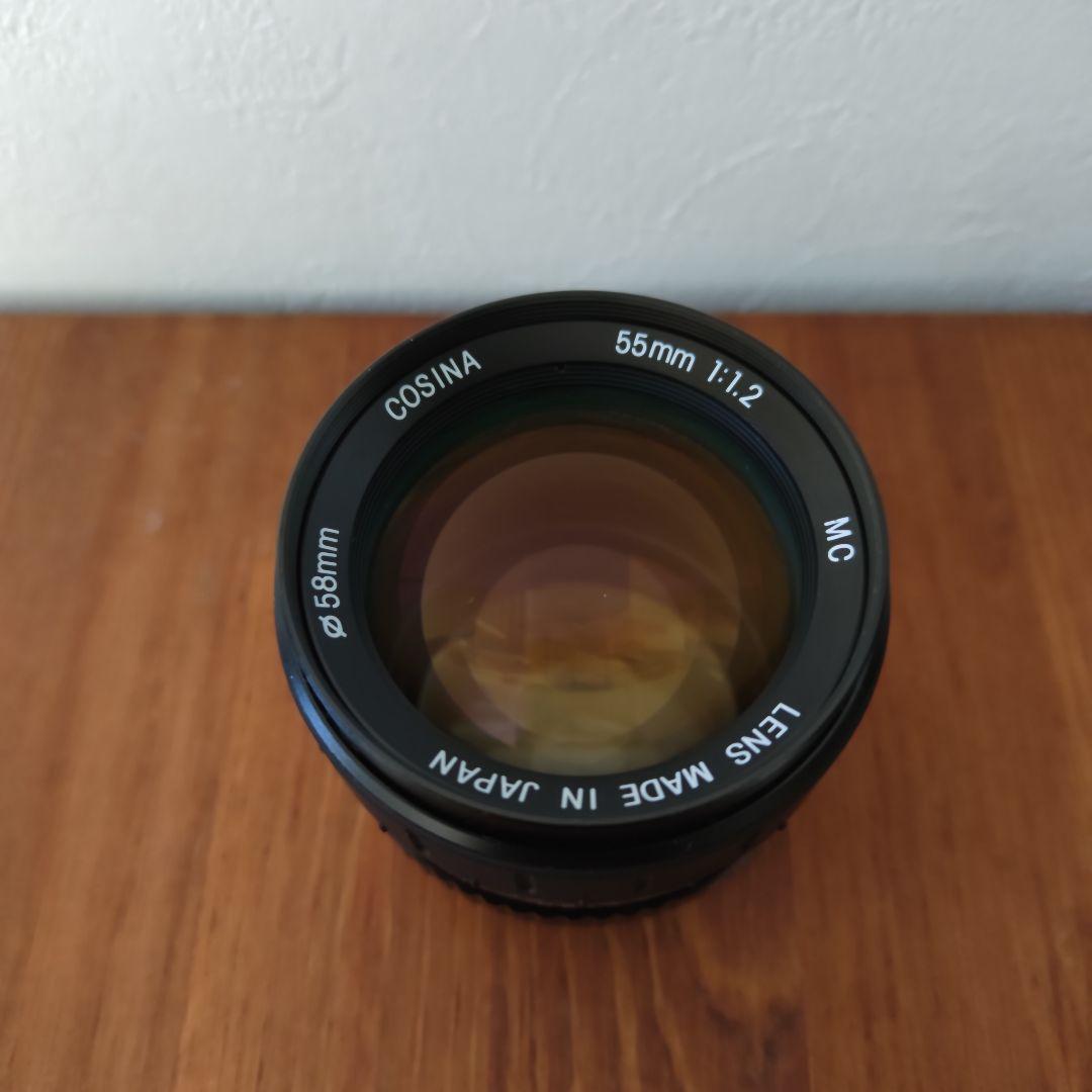COSINA 55mm f/1.2 　Kマウント