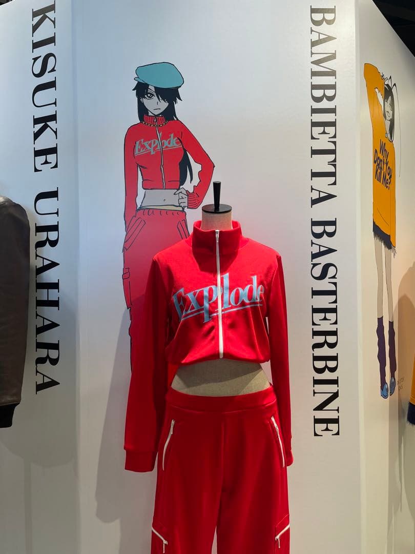 BLEACH×JS　バンビエッタ・バスターバイン　ジャージセットアップ