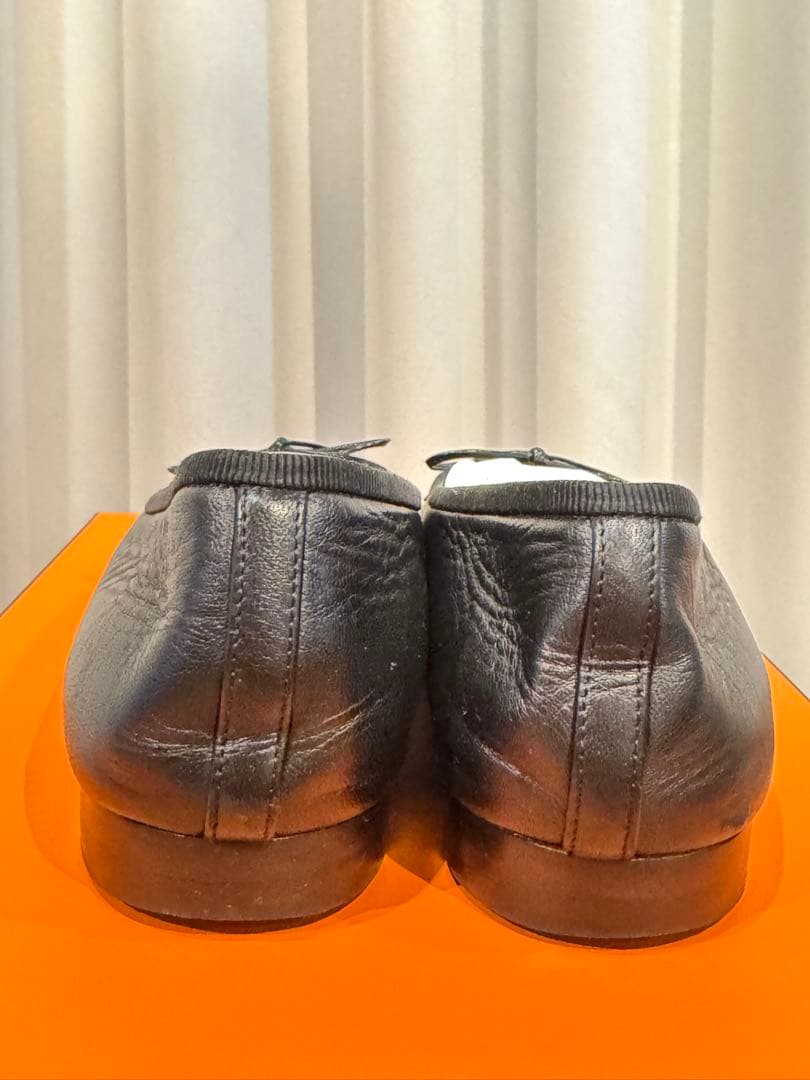 【美品】CHANEL シャネル バレリーナ フラットシューズ 37 ブラック