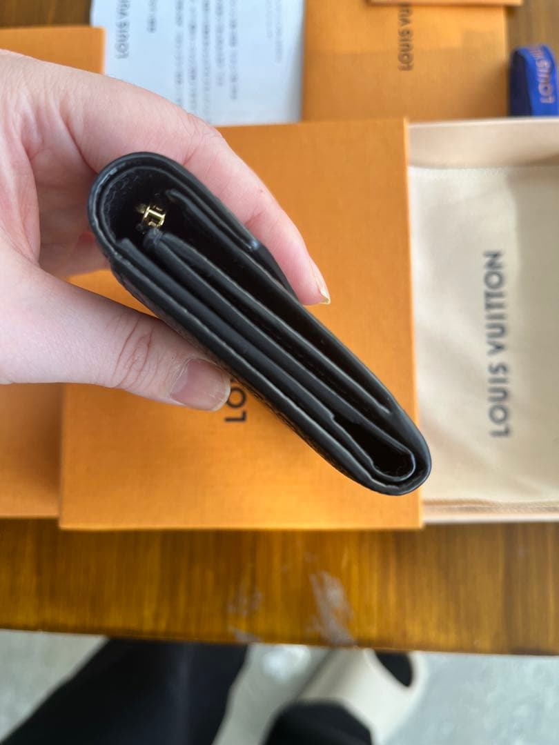 ま*も様 新品　LOUIS VUITTON 　ポルトフォイユ　ゾエ　アンプラント