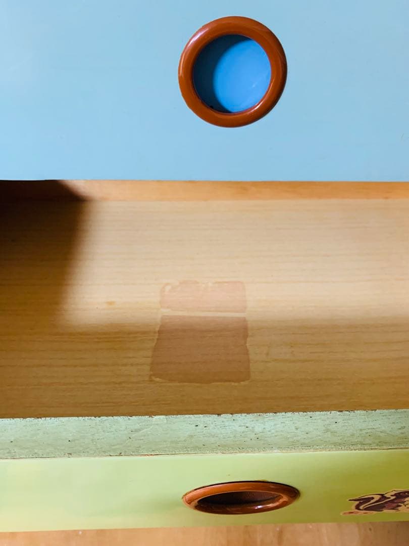 昭和レトロ アンティーク バンビ デザイン大容量タンス 当時物