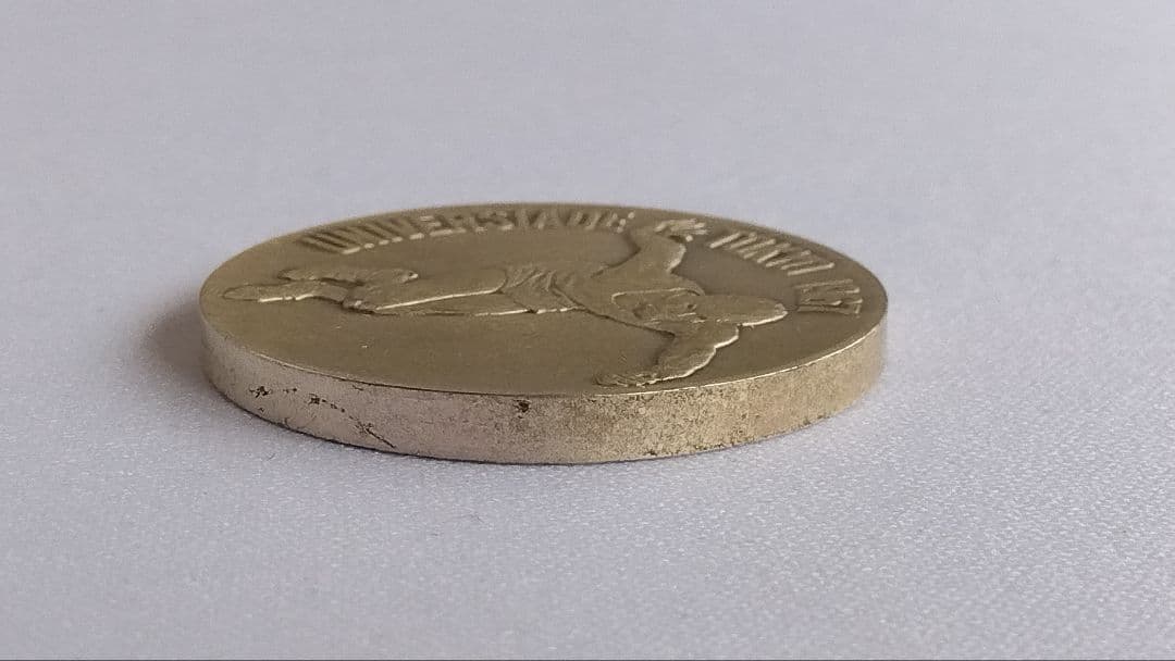 ユニバーシアード東京大会1967記念銀メダル　造幣局製925刻印　ケース付き